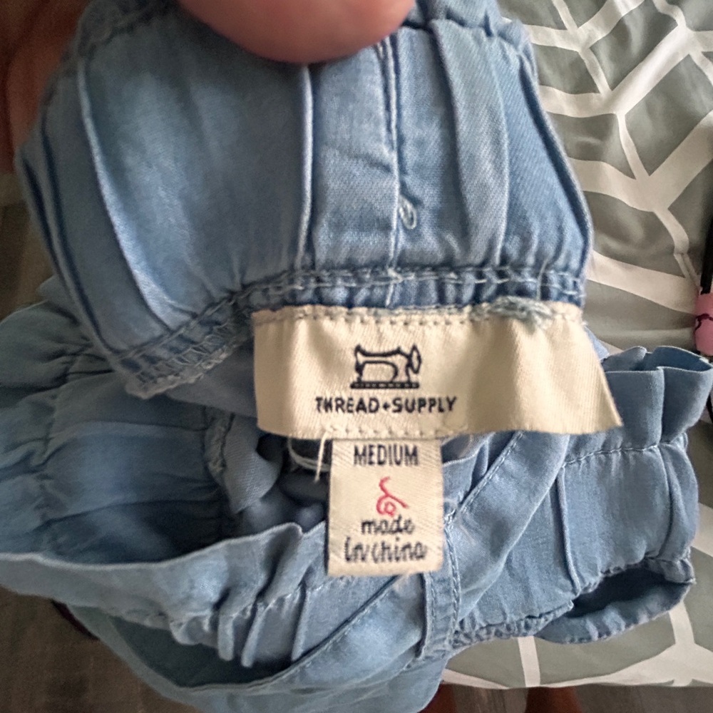 Thread & Supply Light Blue Shorts